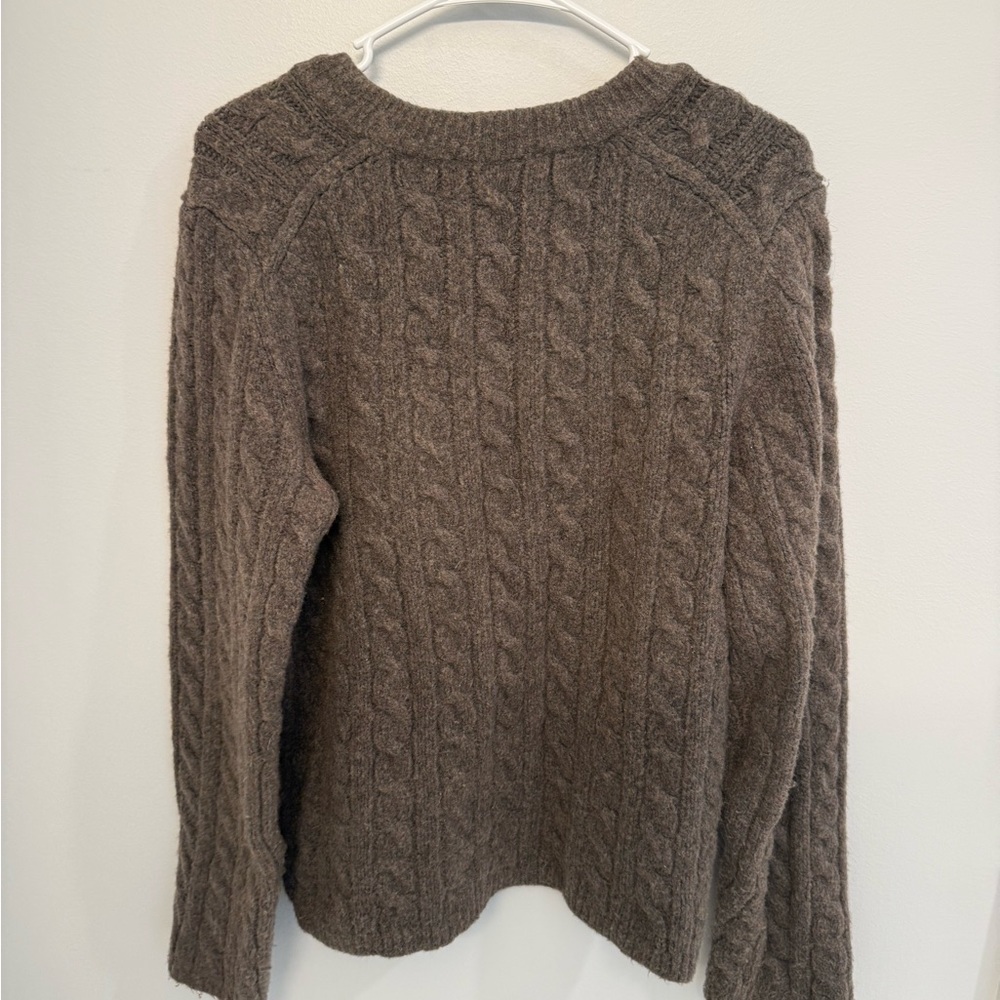 Abercrombie & Fitch Brown Knit Cardigan - Picture 3 of 3